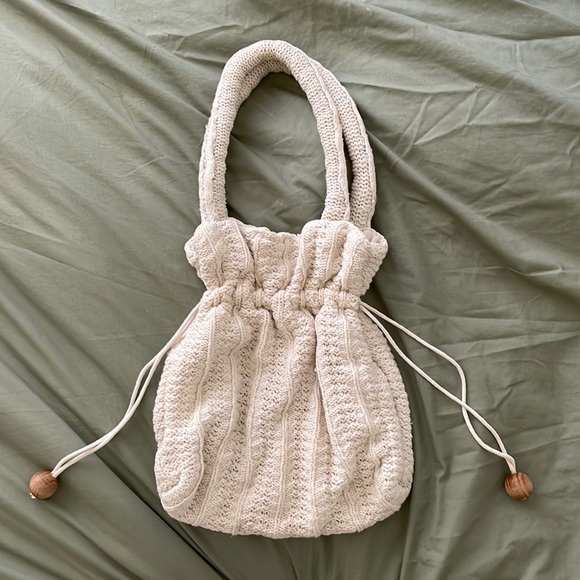 Handbags - Vintage crochet mini shoulder bag / handbag